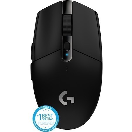 Mouse gaming Logitech G305 LightSpeed Hero 910-005282, wireless, optic, negru