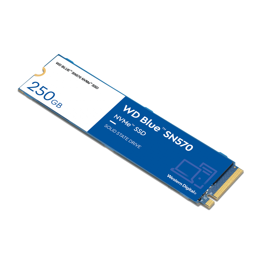 SSD WD Blue SN570 NVM de 250GB (WDS250G3B0C)