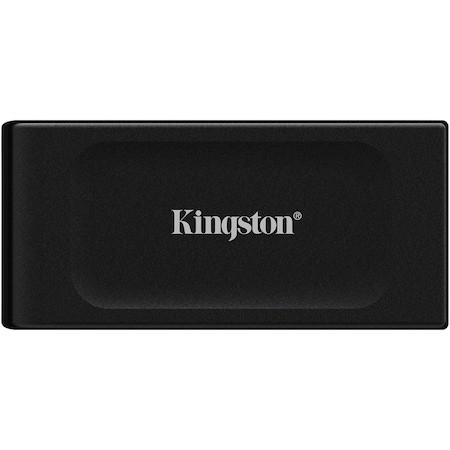SSD extern portabil Kingston XS1000, 2TB, USB 3.2, 1050 MB/s, Negru