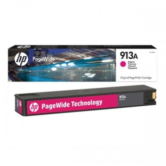 Cartus cerneala HP Magenta PageWide Nr.913A F6T78AE Original HP PageWidePro...