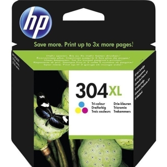 Cartus Cerneala Original HP Color, nr.304XL, pentru DeskJet 2620, 2630, 2632,...