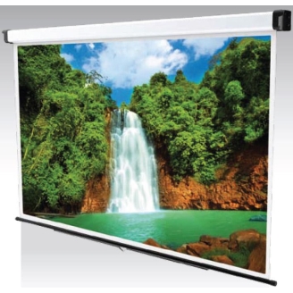 Ecran de proiectie Sopar So Dream, manual, perete, 180cm x 190cm, format 1:1,...
