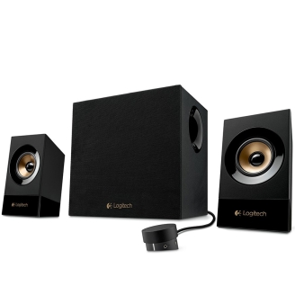 Boxe Logitech Z533 2.1 - 60W RMS, Sunet Stereo Puternic, Telecomanda cu Fir,...