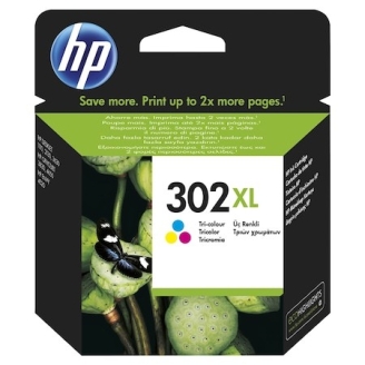 Cartus Cerneala Original HP Color, nr.302XL, pentru DeskJet 2130, 3639, F6U67AE