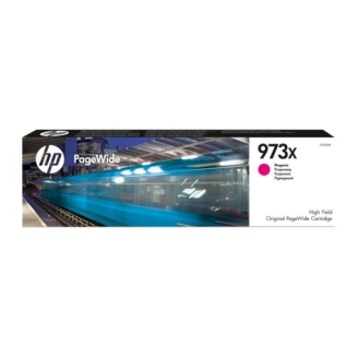 Cartus Cerneala Original HP Magenta, nr 973x F6T82AE, pentru PageWide Pro...