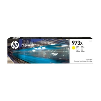 Cartus Cerneala Original HP Yellow, nr 973x F6T83AE, pentru PageWide Pro 452,...