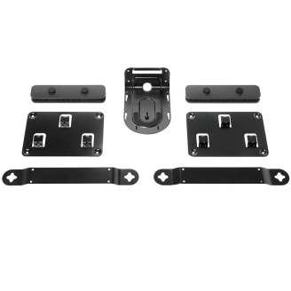 KIT instalare Logitech complet - Suport boxe, camera, hub x 2, organizare...