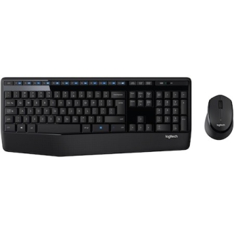 Kit wireless Logitech MK345, tastatura + mouse, negru (920-006489)