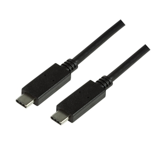 Cablu alimentare si date LogiLink CU0129, USB 3.2, USB Type-C (T) la USB...