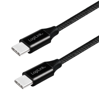 Cablu Alimentare si Date LogiLink Premium, USB 2.0, USB Type-C (T) la USB...