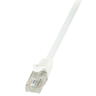 Cablu Patch Cord UTP LogiLink CP2071U Cat6, cupru-aluminiu, 5 m, alb