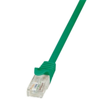 Cablu Patch Cord UTP LogiLink CP2075U Cat6, cupru-aluminiu, 5 m, verde