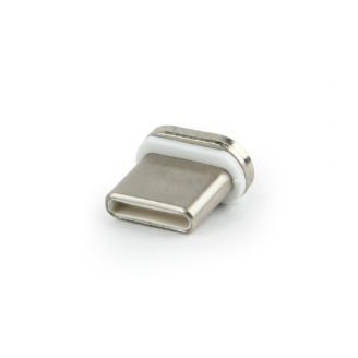 Cap magnetic Gembird USB 2.0, USB Type-C (T), alb (CC-USB2-AMLM-UCM)