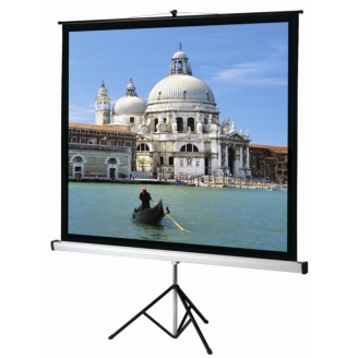 Ecran de proiectie cu trepied Sopar Junior, manual, podea, 125cm x 125cm,...