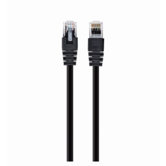 Cablu Patch UTP SPACER Cat5e, 7.5m, Negru, AWG26 (SP-PT-CAT5-7.5M-BK)