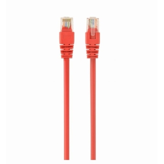 Cablu Patch UTP SPACER Cat5e, 7.5m, Rosu, AWG26 (SP-PT-CAT5-7.5M-R)
