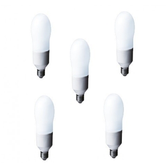 Bec fluorescent Panasonic EFD24E282V-5, 24W, Alb Cald, Soclu E27, Spiralat