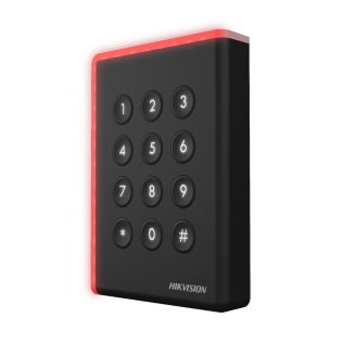 Cititor card cu tastatura Hikvision DS-K1108AMK, citeste carduri Mifare 13.56...