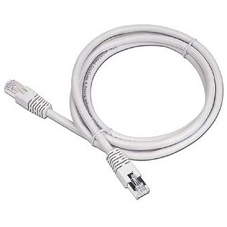 Cablu Patch Cord UTP GEMBIRD Cat5e, 2m, Gri, Cupru-Aluminiu, AWG26, PP12-2M
