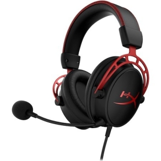Casti Gaming HP HyperX Cloud Alpha microfon detasabil, negru/rosu (4P5L1AM#ABB)