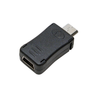 Adaptor LogiLink AU0010 Micro-USB (T) la Mini-USB (M) Negru
