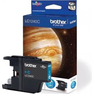 Cartus Cerneala Original Brother Cyan, LC1240C, pentru DCP-J525W, J725, J925,...