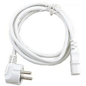 Cablu alimentare Gembird PC-186W-VDE, 1.8m, intrare Shucko, iesire C13, 10A,...