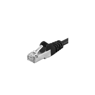 Patchcord SFTP RJ45-RJ45 Cat.6A SFTP-6A-1.5-BK, 1.5m, negru