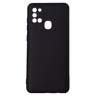 Husa Smartphone Spacer pentru Samsung Galaxy A21S, negru