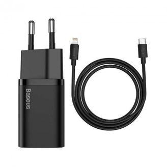 Incarcator retea Baseus Super Si 1m, negru