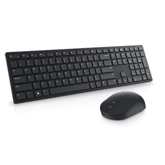 Kit tastatura si mouse Dell Pro KM5221W, wireless, negru (580-AJRP)