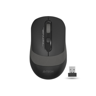 Mouse gaming A4tech FG10 Grey, wireless, optic, negru / gri