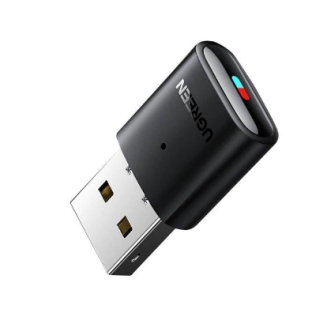 Adaptor Bluetooth Ugreen CM408 conectare prin USB 2.0, Bluetooth v5.0, negru