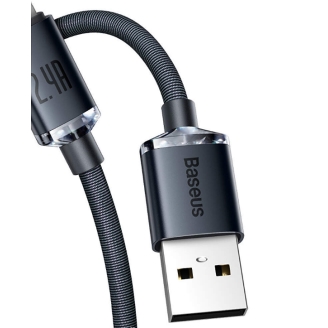 Cablu alimentare si date Baseus Crystal Shine, CAJY000101, Fast Charging, 2m,...