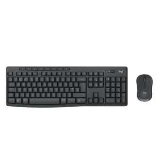 Kit tastatura cu mouse Logitech MK370, Wireless, Negru (920-012077)