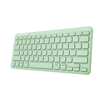 Tastatura Trust LYRA Wireless compacta si reincarcabila verde (25096)