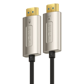 Cablu video Baseus HD Optic WKGQ050101, HDMI (T) la HDMI (T), 4K UHD, 4.5mm,...