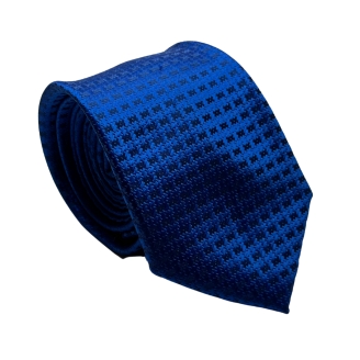 Cravata mătase royal blue
