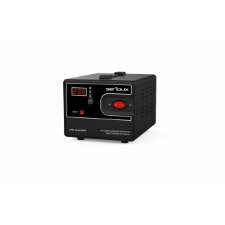 Stabilizator de Tensiune Profesional Serioux Servo-Motor SRX 500VA / 300W,...