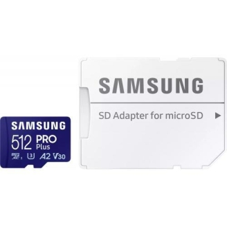 Card de Memorie MicroSDHC PRO PLUS 512GB, Class10/Grade 3 adapter UHS-I...