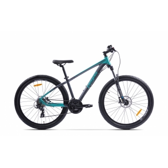Bicicleta MTB Pegas Drumet, cadru aluminiu, marime XS, 24 viteze, roti 27.5...