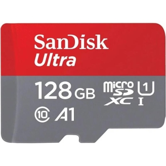 Card de Memorie Micro Secure Digital Card SanDisk Ultra, 128GB, Clasa 10, R/W...