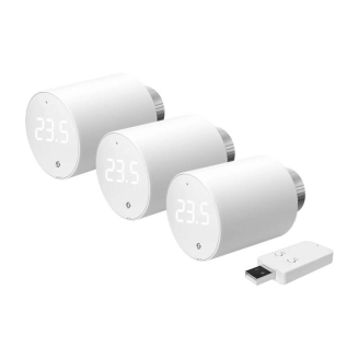 Cap termostatic Shelly BLU TRV (3 bucati cu panou de control)