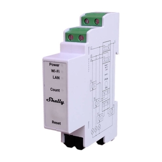 Contor de energie trifazat Shelly PRO 3EM 400A Wi-Fi