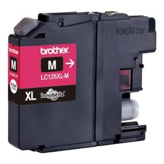 Cartus Cerneala Original Brother Magenta, LC125XLM, pentru DCP-J4110,...