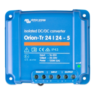 Convertor Victron Energy DC/DC Orion-Tr 24/24, 5.0 A, 120 W, cu izolatie...