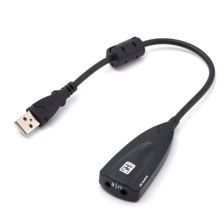 Placa de sunet Spacer SPSC-USB-02 extern, 7.1, interfata USB 2.0, cablu 18cm,...