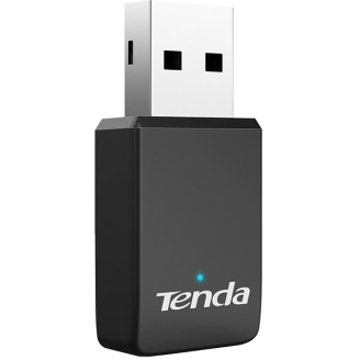 Adaptor USB Wireless TENDA U9 AC650, Dual-Band 200 + 433 Mbps, negru
