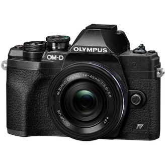 Aparat Foto Mirrorless Olympus OM-D E-M10 Mark IV cu Obiectiv M.Zuiko 14-42mm...