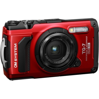 Aparat foto Olympus TG-7 V110030RU000, Rosu